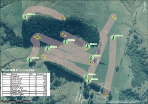 Hare Hill course layout